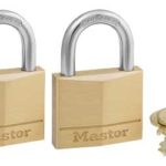 MASTERLOCK PADLOCK 2PK KEYED ALIKE