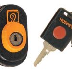 HOPPES TRIGGER LOCK WITH LED KEY